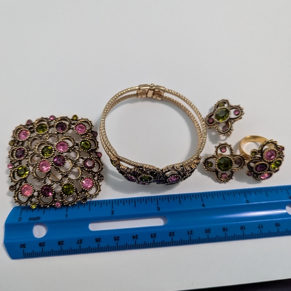 Vintage Sarah Coventry "Austrian Lites" Set! - Picture 12 of 14